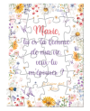 Puzzle fleurs pour demande originale. puzzle demande mariage. puzzle demande pacse. puzzle personnalisé
