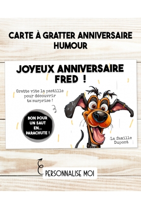 Carte à gratter anniversaire humour. carte anniversaire. carte anniversaire. carte cadeau anniversaire adulte