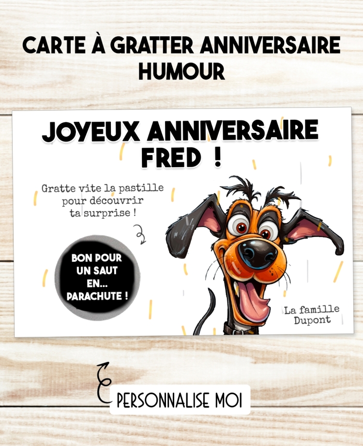Carte à gratter anniversaire humour. carte anniversaire. carte anniversaire. carte cadeau anniversaire adulte
