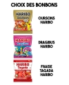 Sachet de bonbons HARIBO personnalisé anniversaire et fête - Minecraft
