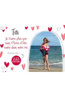 Commande - 4 cartes à gratter
