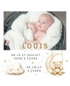 Magnet naissance garçon. magnet faire part naissance. cadeau naissance. magnet cadeau naissance