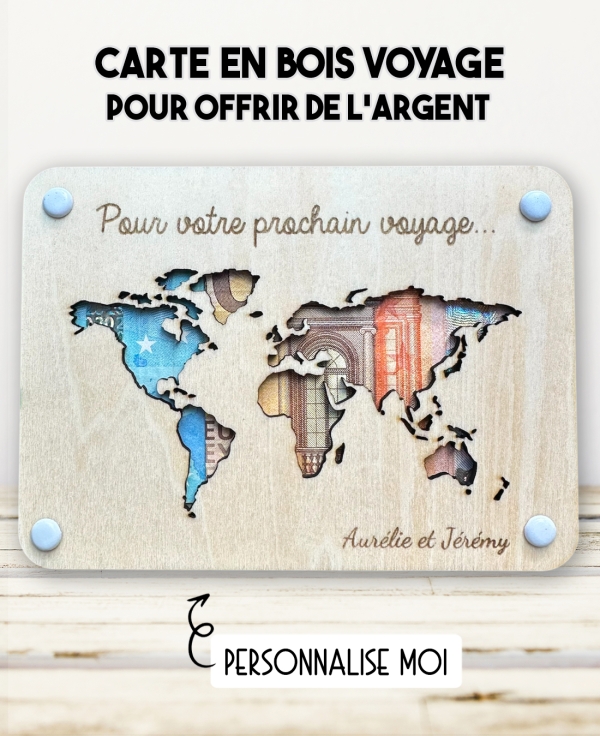 carte rien. carte bois argent. carte original anniversaire. carte humour anniversaire. carte fête cadeau.