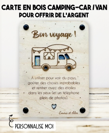 cadeau voyage, cadeau road trip, cadeau vacances, cadeau camping-car, cadeau van aménagé