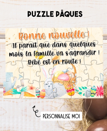 cadeau Pâques enfant, surprise Pâques, puzzle Pâques surprise, souvenir Pâques enfant