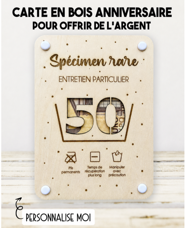 carte anniversaire originale, cadeau avec billets, carte pour offrir de l’argent, cadeau anniversaire drôle