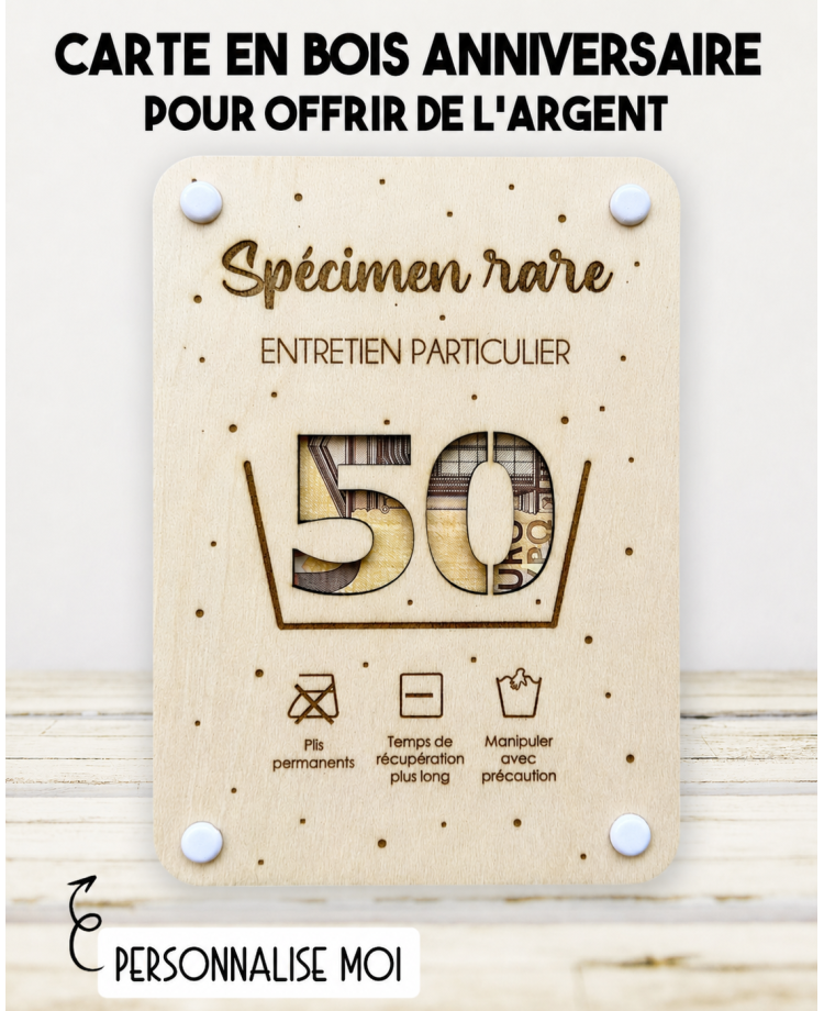 carte anniversaire originale, cadeau avec billets, carte pour offrir de l’argent, cadeau anniversaire drôle