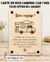 cadeau voyage, cadeau road trip, cadeau vacances, cadeau camping-car, cadeau van aménagé