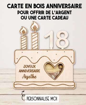 carte cadeau argent, cadeau anniversaire, cadeau original anniversaire