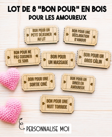 bons d'amour, cadeau couple, cadeau romantique, jeu couple, 
idee cadeau couple, bon pour amoureux, cadeau amoureux