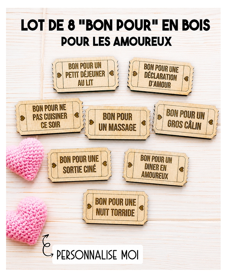 bons d'amour, cadeau couple, cadeau romantique, jeu couple, 
idee cadeau couple, bon pour amoureux, cadeau amoureux