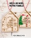 Décoration noël bois. Décoration Sapin famille. décoration noël bois famille.