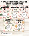 carte Noël personnalisée, carte Noël bois, cadeau Noël personnalisé, carte à gratter Noël, idée cadeau Noël