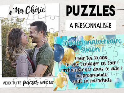 Puzzles personnalisés